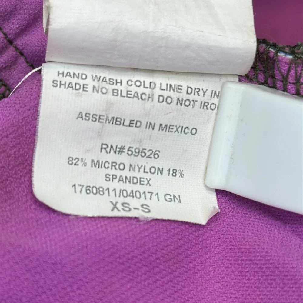 Lucky Brand Rose Label Bathing Suit Dress Floral Y2K Swim Cover Up Size XS Small - Picture 11 of 12
